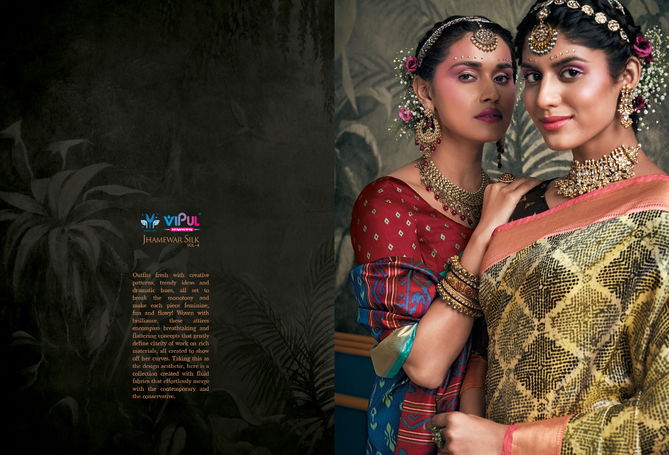 Vipul Jhamewar silk Festive Wear Wholesale Silk Saree Catalog